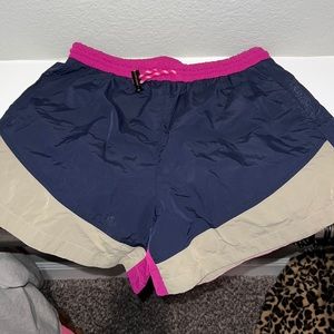 lululemon evergreen high waisted shorts - photo shown but a different color wave